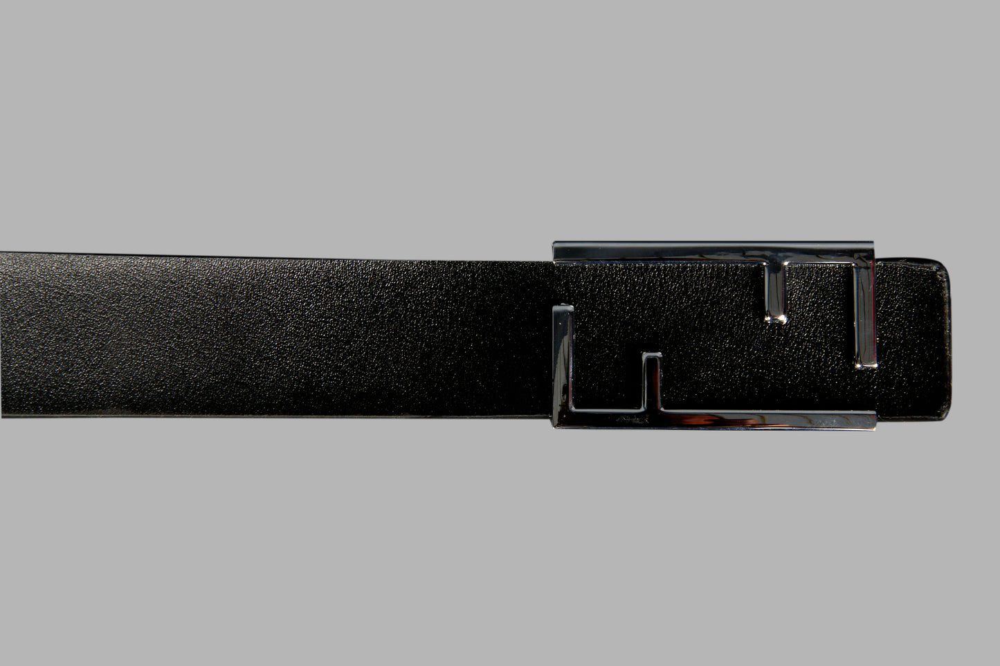 Blaqck Leather Belt Fusion