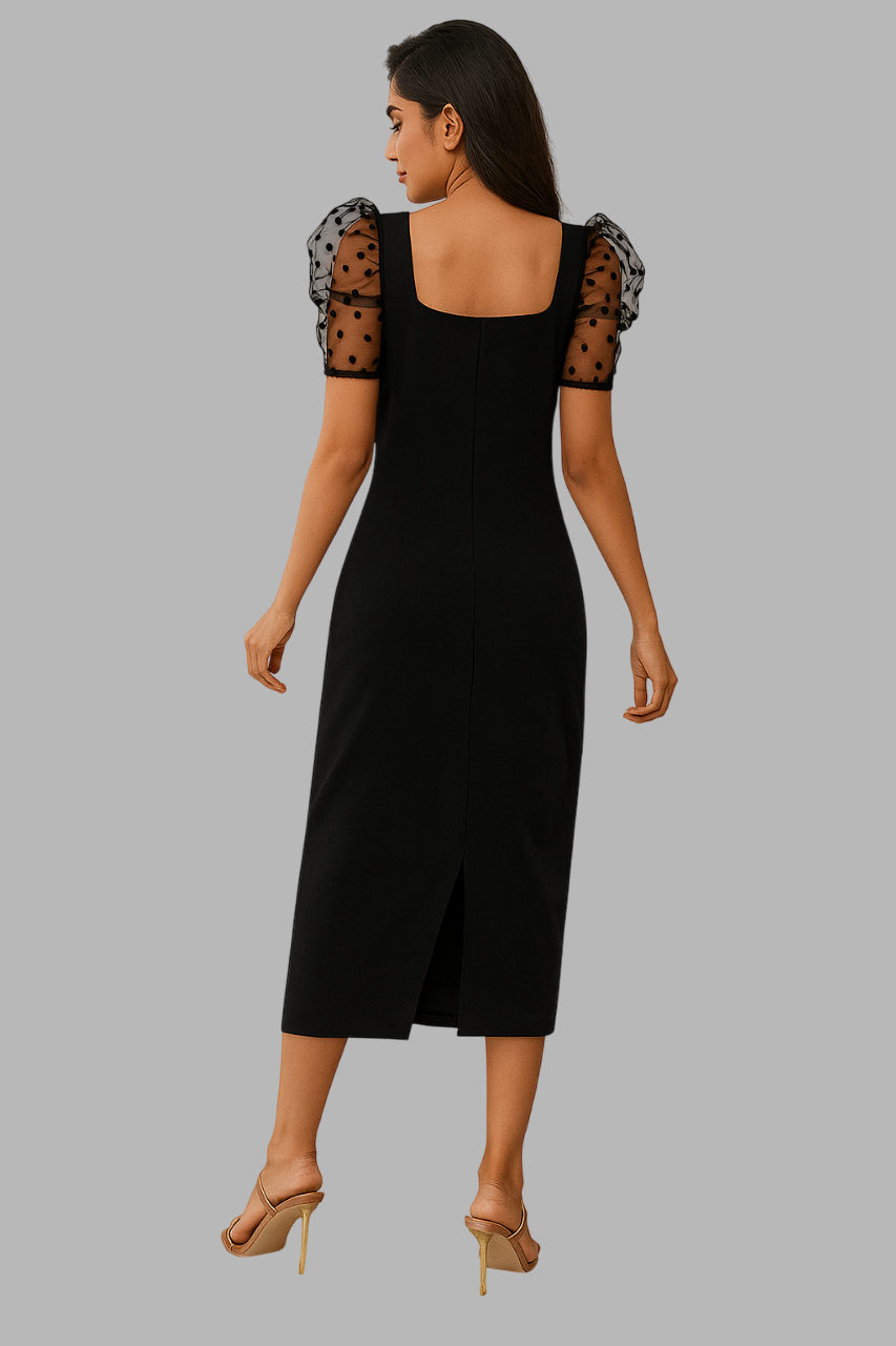 Blaqck Fril Sleeves