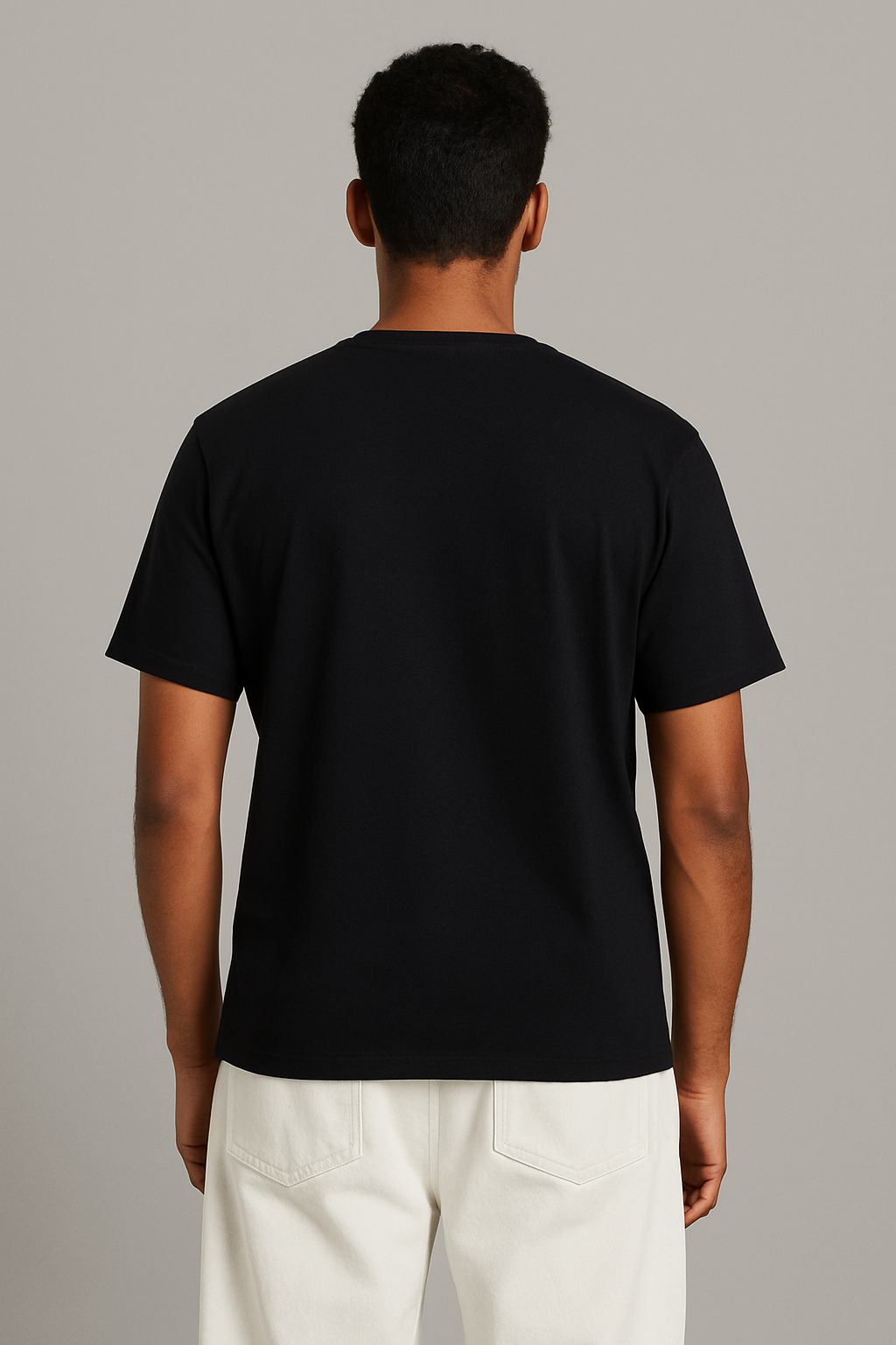 Blaqck Relaxed fit Black & White T-shirt