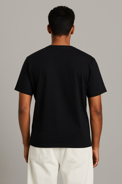 Blaqck Relaxed fit Black & White T-shirt
