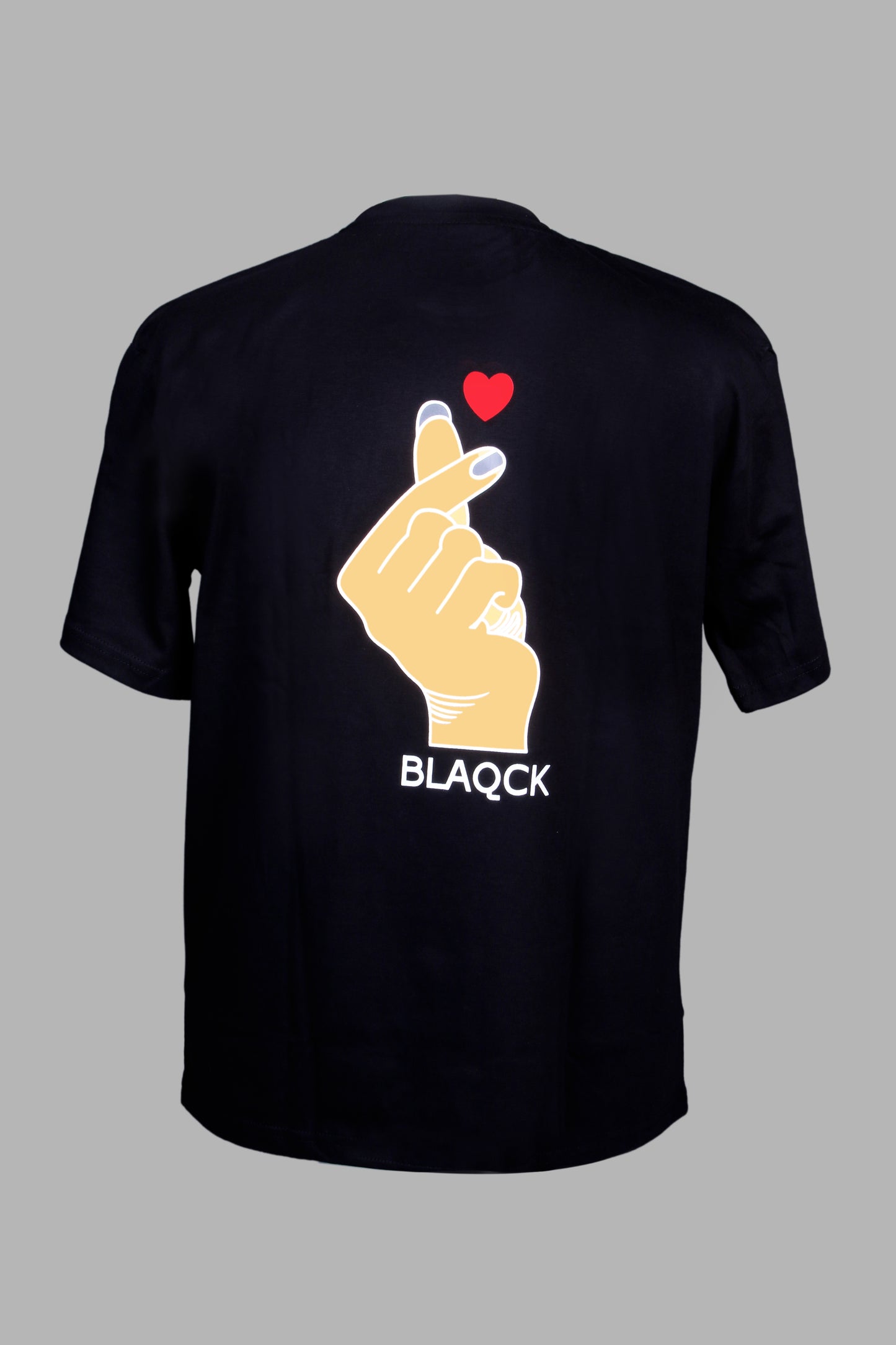 Blaqck Relaxed fit Saranghae T-Shirt
