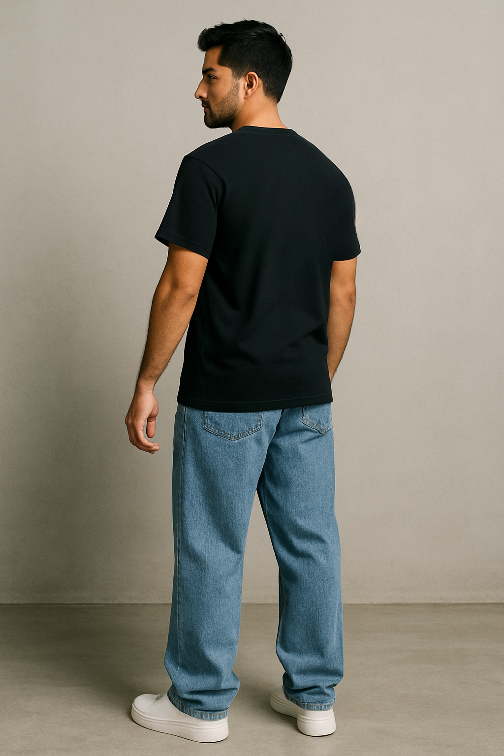Blaqck Relaxed fit Cat in the DARK T-Shirt
